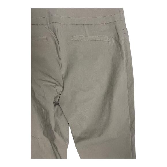 Renuar Womens Stretch Capri Khaki Beige Trousers Slacks Office Career 4 - Picture 6 of 6